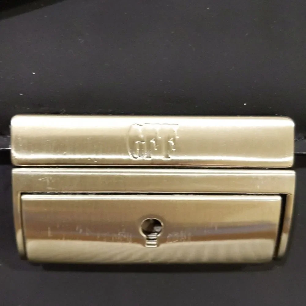 NWOT Gianfranco Ferre Leather Briefcase
